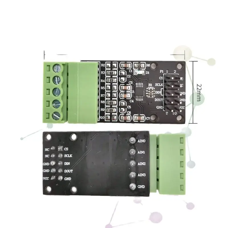 

ADS1118 16-bit analog-to-digital conversion module 4-way ADC internal benchmark temperature sensor SPI data collection