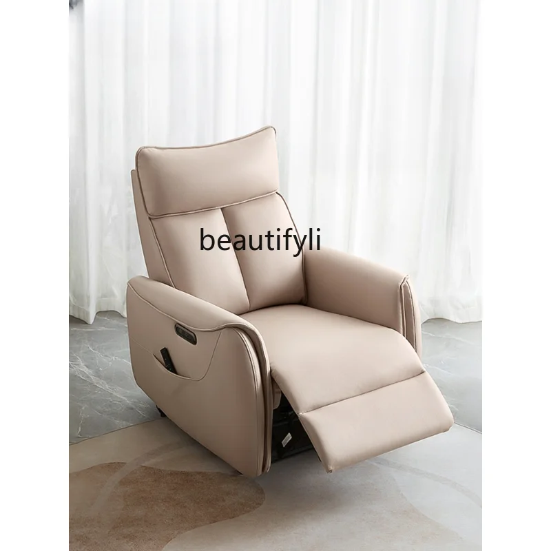 

Electric Functional Technology Fabric Sofa Single Seat Chair Living Room Leisure Furniture Leisure Chair Modern Simplicity