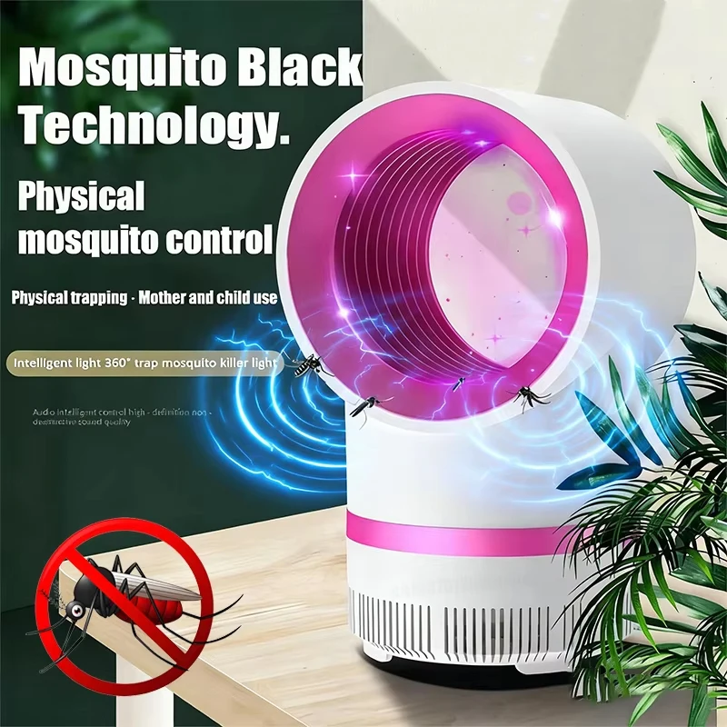 Lâmpada Mata-Mosquitos USB com Design de Céu Estrelado, Lâmpada LED Repelente de Insetos, Armadilha Portátil para Insetos, Eletrodoméstico