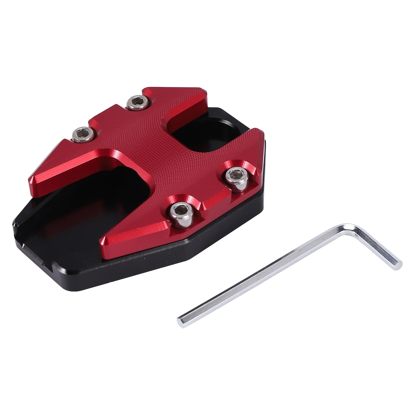 

Motorcycle Accessories Side Kickstand Stand Extension Support Plate Pad for HONDA CB190R CBF190 CB190x CB 190R