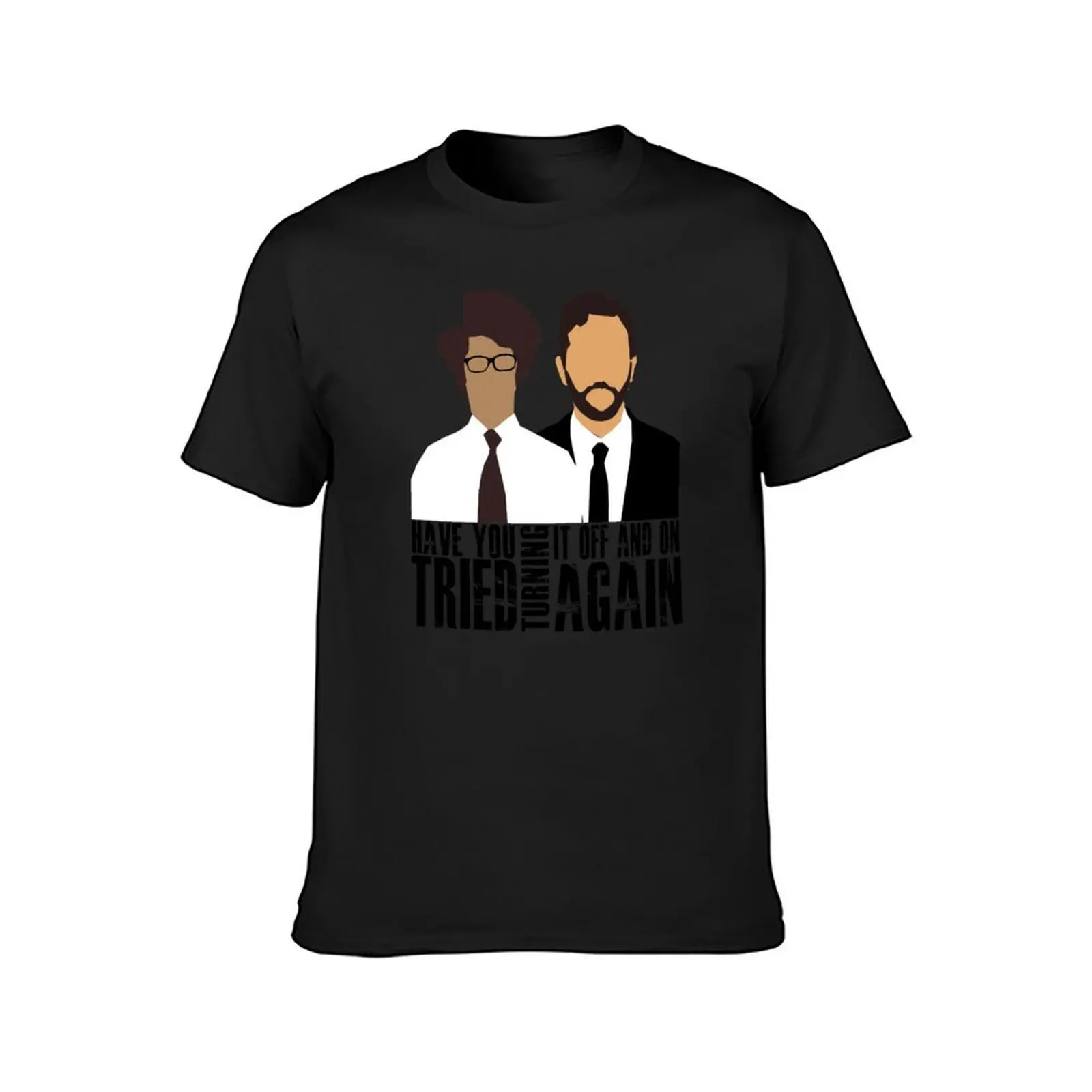 IT Crowd T-Shirt anime clothes tees cute tops oversized mens graphic t-shirts