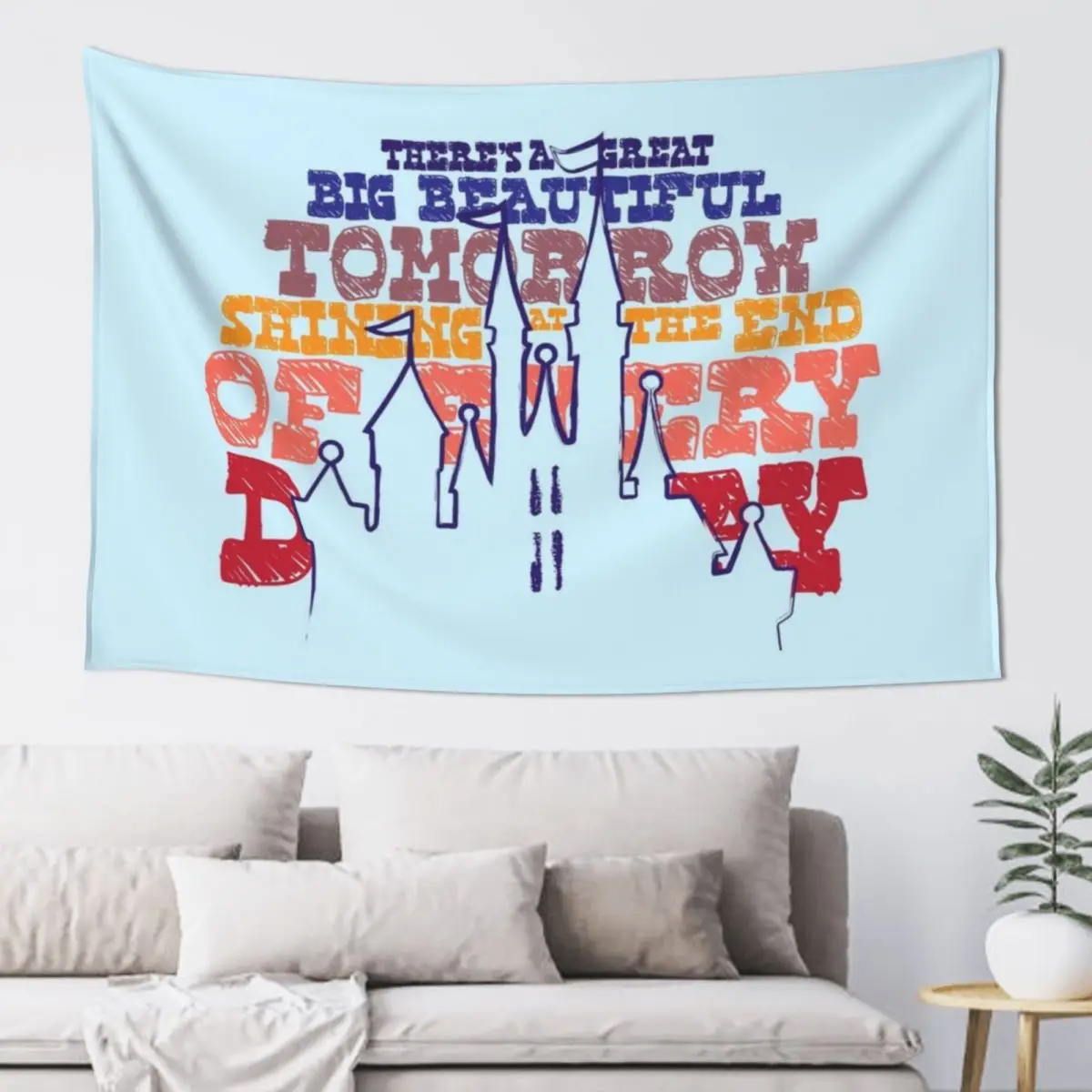 

Beautiful Tomorrow Tapestry Room Decorator House Decoration Aesthetic Home Decor Room Decor Cute Tapestry