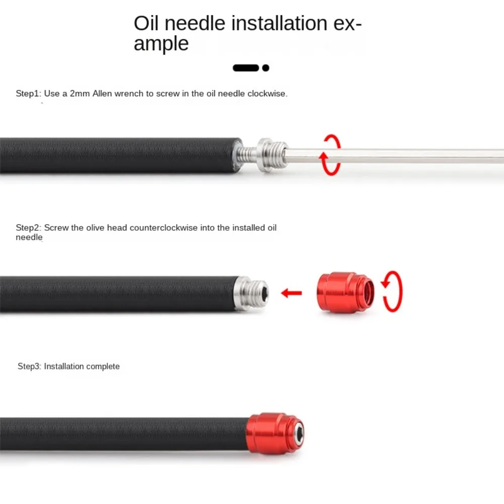

Aluminum Alloy Oil Needle Olive Head Suit Black Red Gold Silver Stainless Steel Olive Head Bicycle Repair Tools Hose Fitting Kit