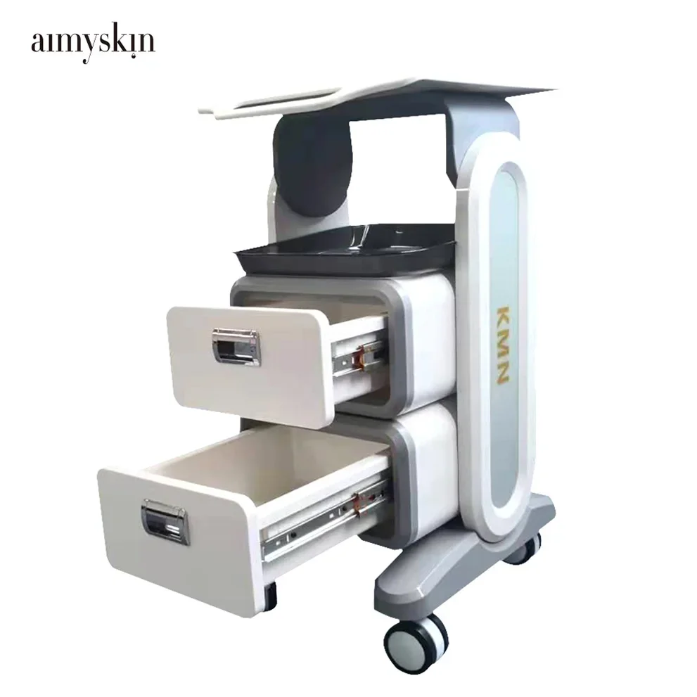 Top Grade High Quality Removable Wheels Body Facial Spa Portable Beauty Machine Salon Heavy Duty Beauty Salon Trolley Cart