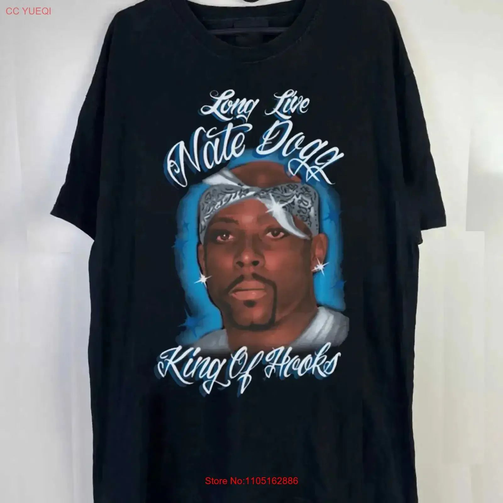 Nate Dogg King Of Hooks T Shirt All Size S To 5XL TP517 vintage Washed streetwear Soft designer clothes Top For Everyday Wear