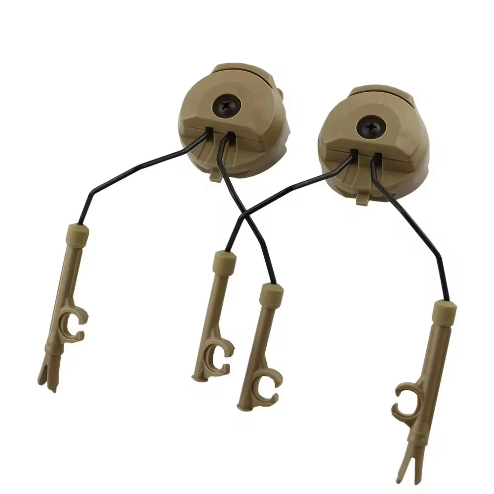 Tactical Headset Bracket Fast Ops Core Helmet ARC Rail Adapter Set fit for II Series Noise Cancelling Headset