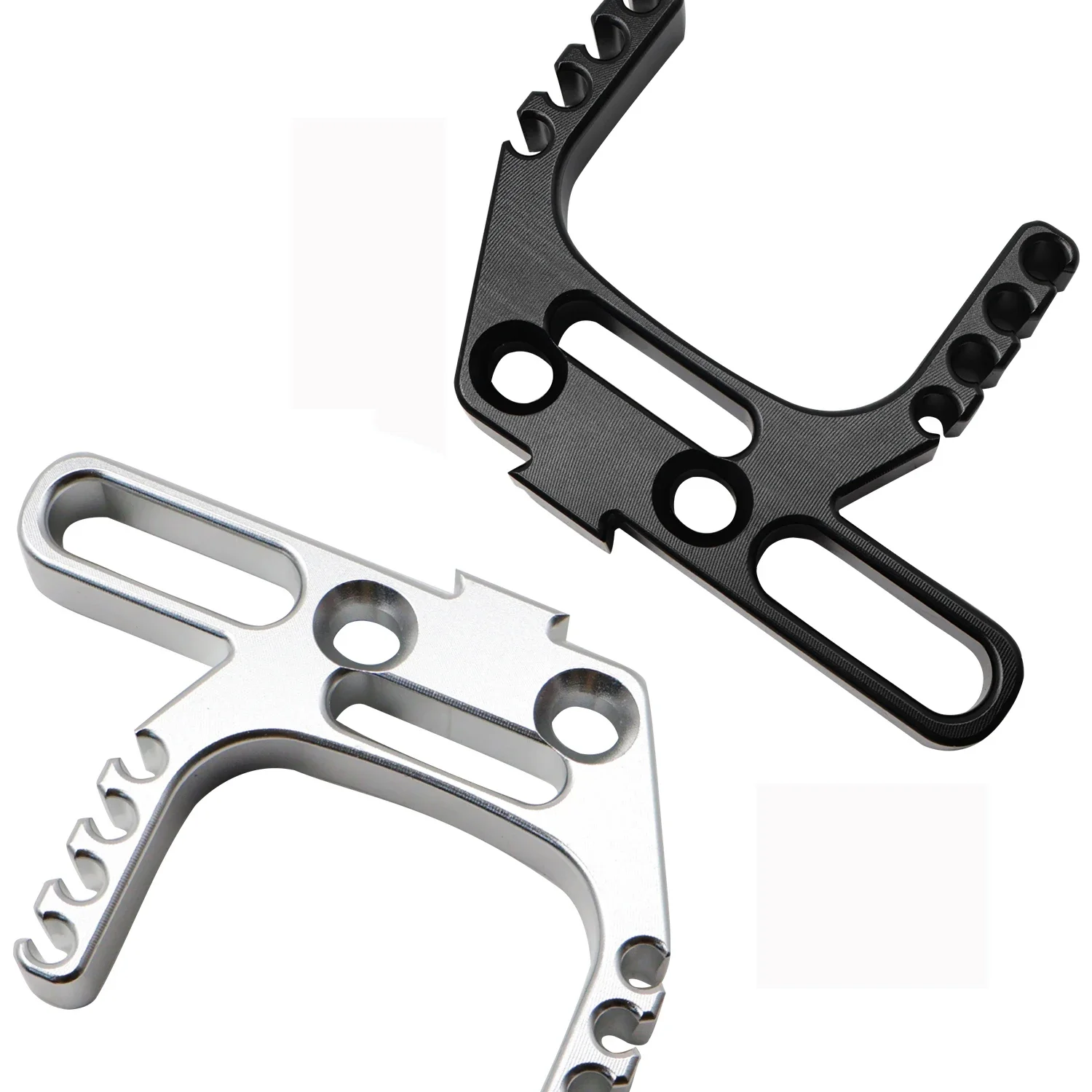 

Aluminum Alloy 8-hole Slingshot Head DIY Slingshot Special Accessories Long Slingshot Parts Assembly Slingshot