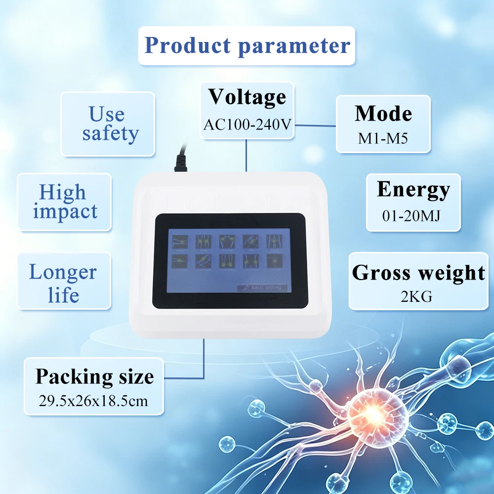 New Ultrasonic Therapy Machine For Pain Relief Shoulder And Back Body Relaxation Massager 1MHz Physiotherapy Ultrasound Device view 4