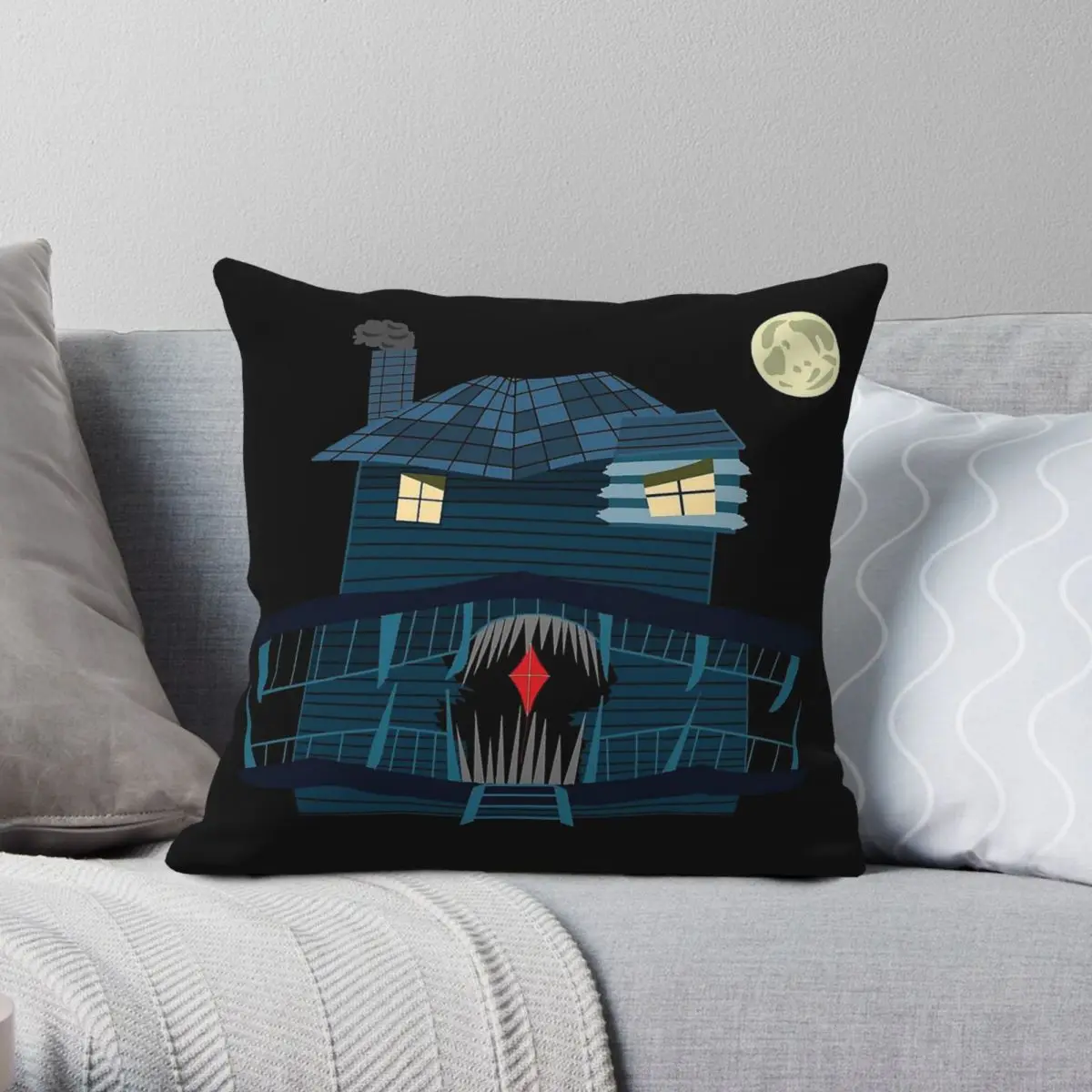 Monster House Horace Nebbercracker Square Pillowcase Polyester Linen Velvet Creative Zip Decorative Throw Pillow Case Home Cover