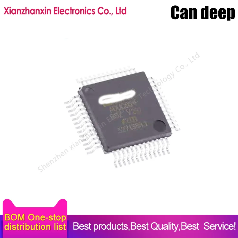 

1PCS/LOT ADUC824BSZ ADUC824BS ADUC824 QFP-52 8-bit microcontroller chip in stock