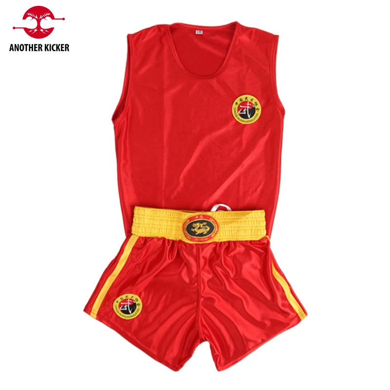 Ensemble Rashguard Muay Thai pour Hommes et Femmes, Short d'ApprentiCumbria, T-shirt MMA pour Enfants, Wushu Sanda, Arts Martiaux, Vêtements Ningdéclinaison bo