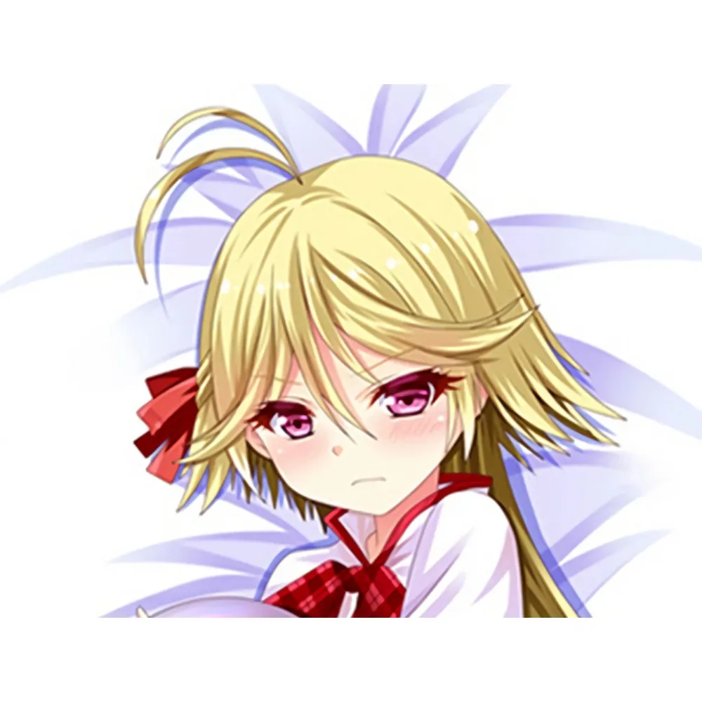 Lovely Young Lady Mira Yamana Body Hugging Pillow Case Dual‑sided Vivid Artwork Print Wrinkle‑resistant Breathable Fabric