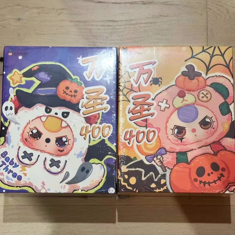 

Hot Sale Original 400% Baby Three Rare Limited Edition Halloween Series Blind Box toy cute doll halloween gifts Birthday Gift