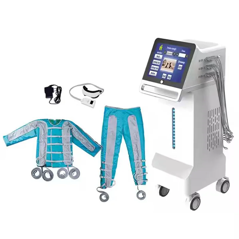 Lymphatic Drainage Standing ABS Material Body Massager Air Massage Pressotherapy Slimming Machine for Weight Loss Target Area