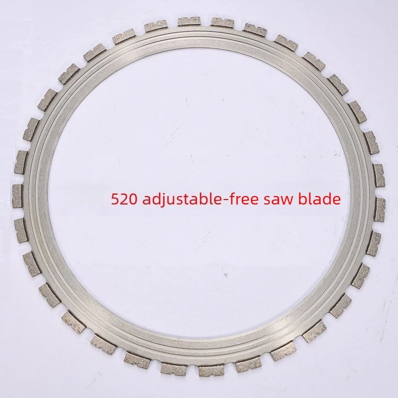 

Алмазный диск для кольцевой пилы 520 без регулировки, для резки красного кирпича, легкого кирпича и армированного бетона