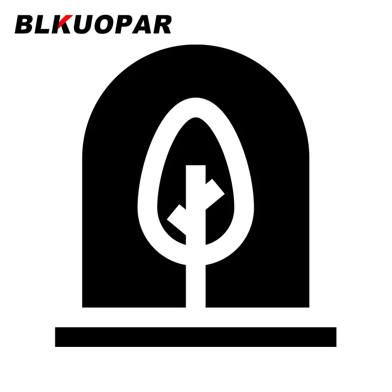 

BLKUOPAR For Tree Ecology And Environment Car Stickers Sunscreen Scratch-Proof Decals Simple Windows Helmet Decor Car Label