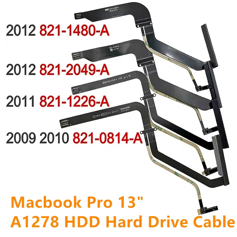 New SATA HDD Hard Drive Cable 821-0814-A 821-1226-A 821-1480-A For Macbook Pro 13