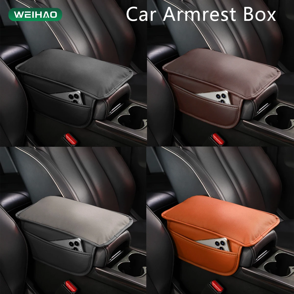 

New Car Armrest Box,Multifunctional Car Mounted Anti Drowsiness Hand Skin-Friendly Central Pad Universal Popular Item