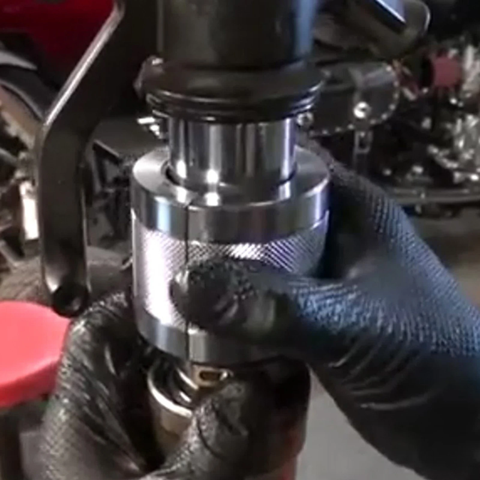 Fork Seal Driver with Adapters Universal Fork Seal Installer with Adapters Professional-Grade Heavy-Duty