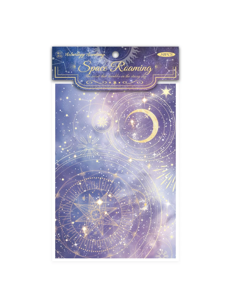 Imagem -04 - Zhan Star Academy Series Papel Decorativo Bonito Adorável Retro Memo Pad Pcs por Lote