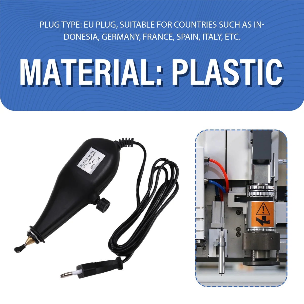 A002 آلة الحفر الكهربائية متعددة الوظائف آلة الحفر الصغيرة الصغيرة قلم الحفر الاتحاد الأوروبي التوصيل #4