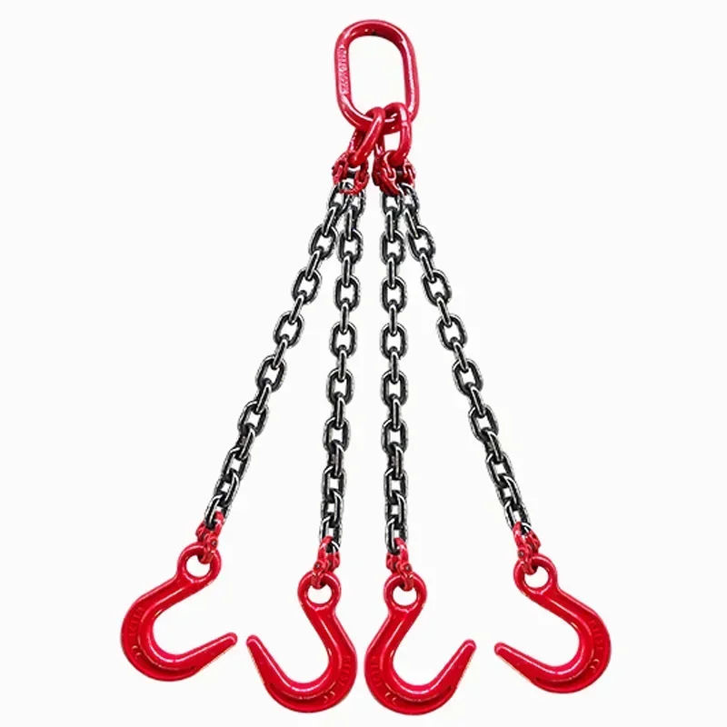 1M Lifting Chain Sling Legs Double Hook Combination Spreader Mold Parts Chain Hoist