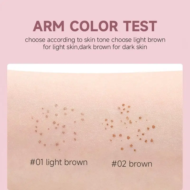 ライフガールズ ナチュラルブラウンそばかすペン シミュレーション防水速乾そばかすドットペン 簡単に色を塗れるメイクアップツール