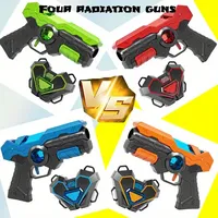 Infrared Toy Guns Play Set kids Laser Tag Battle Game Laser Strike Electric gun Weapon Pistol For Boys Children Indoor Outdoor