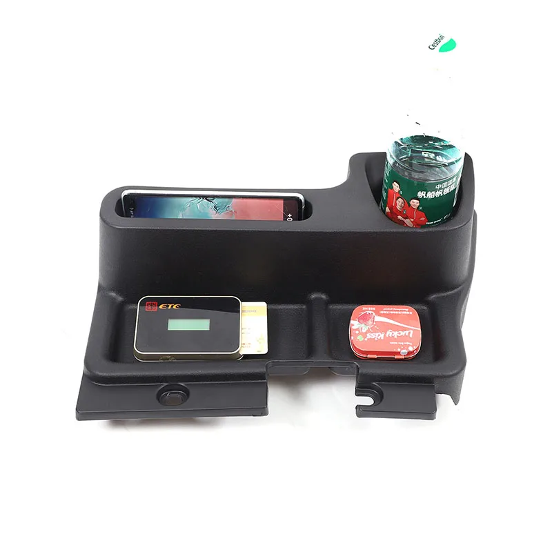 For Toyota Land Cruiser LC70 LC71 LC77 LC79 LC76 2009-2020 car storage box console armrest box storage box car accessories view 3