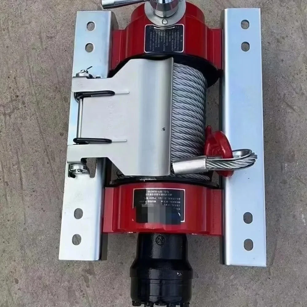 Lifting Equipment 5t 10T Heavy Duty Lift Hydraulic Winch with Planetary Recovery Gear Reducer for Towing 15ton 33000LBS Truck