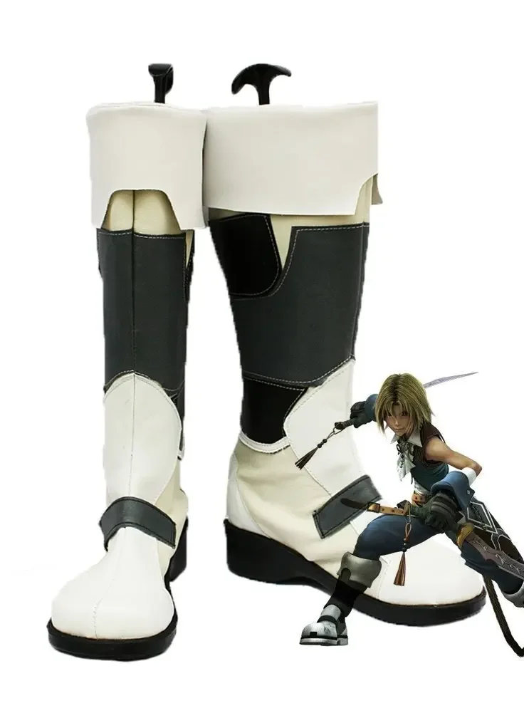 

Final Fantasy IX FF9 Zidane Tribal Cosplay Shoes Boots Custom Made