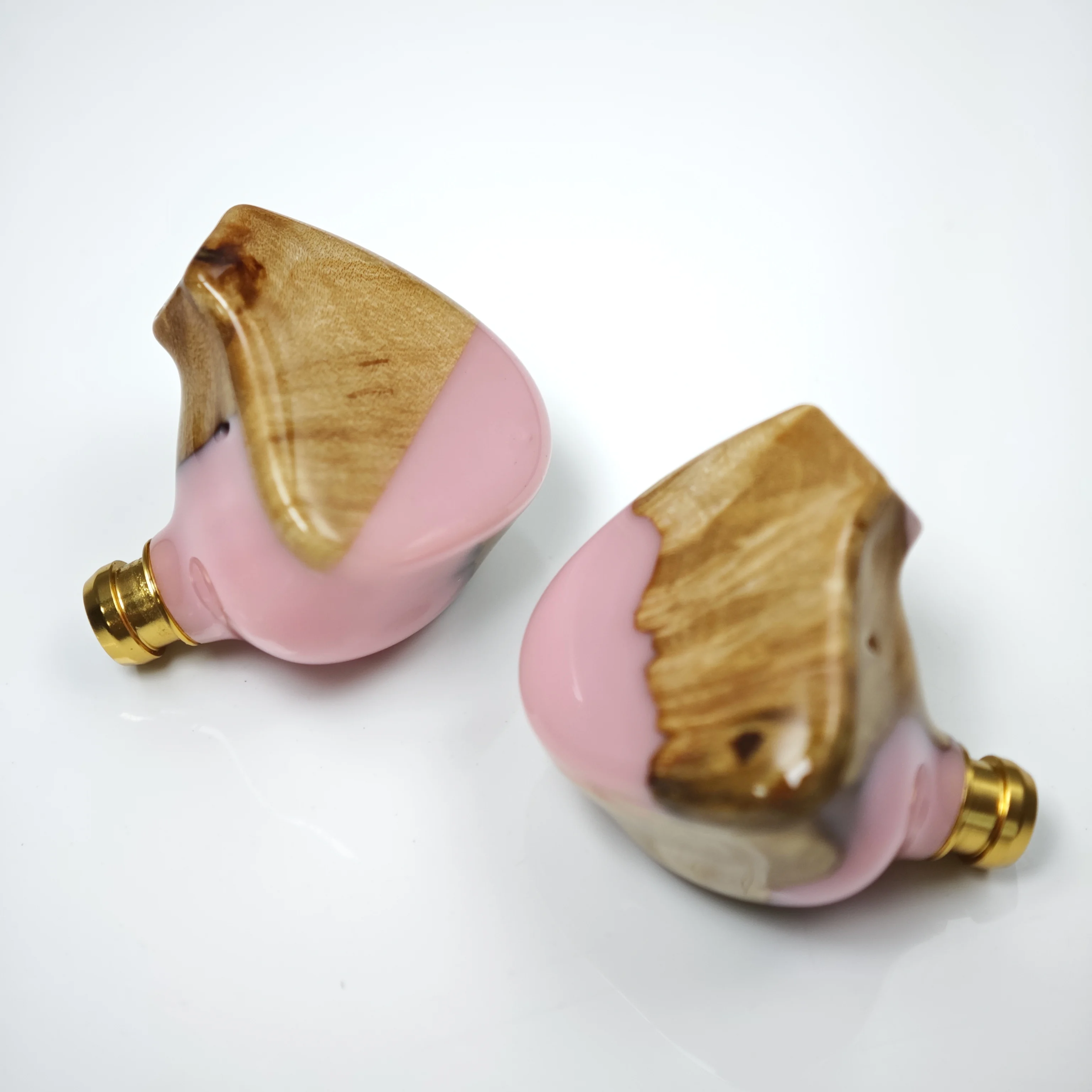 TimeEar BLUES Solid Wood Burl In-ear Headphones Music IEM