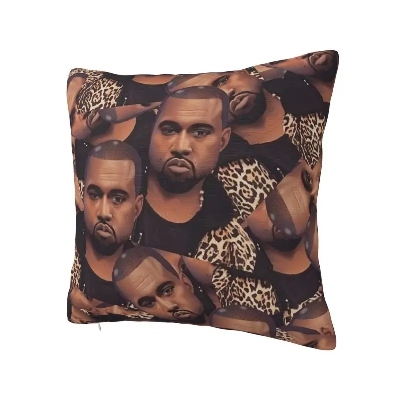 Kanye West Collage Meme Throw Pillow Covers Home Decor 3D Printed Sofa Chair Cushion Cover Polyester Cozy Pillowcase Dakimakura