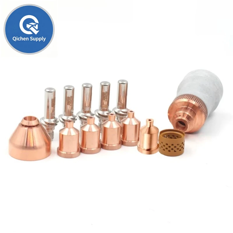 W03X0893-60A Plasma Torch Electrode Nozzle Retaining Cap, Spare Parts for LC105 Torch 1538 Plasma Cutting Machine