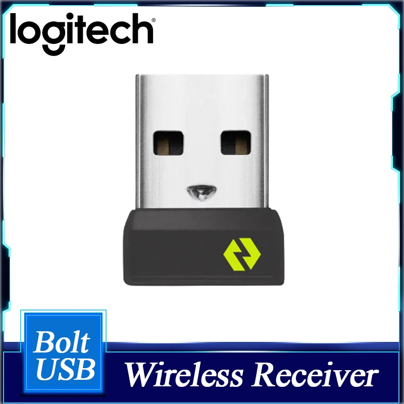 Совершенно новый беспроводной USB-приемник Logitech Logi Bolt, безопасное устройство для нескольких устройств, 100% оригинал