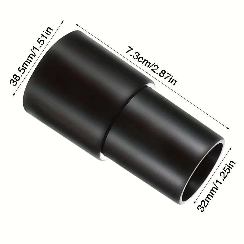 1 Buah Adaptor Selang Universal 32Mm Hingga 35Mm, Aksesori Pelengkap Lantai Plastik untuk Suku Cadang dan Aksesori Penyedot Debu