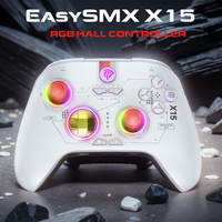 EasySMX X15 RGB Gamepad Starfield Bluetooth Controller Compatible with PC/Switch/Phone/TV, Black Myth Wukong, Hall Effect