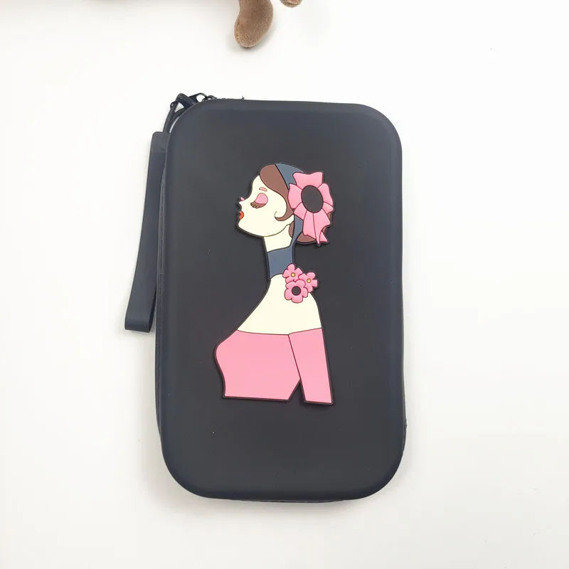 النساء النظارات الشمسية حقيبة التخزين المحمولة نظارات حقيبة التخزين مكافحة قطرة مستحضرات التجميل سيليكون تخزين Bagcan شنق مقاوم للماء G6