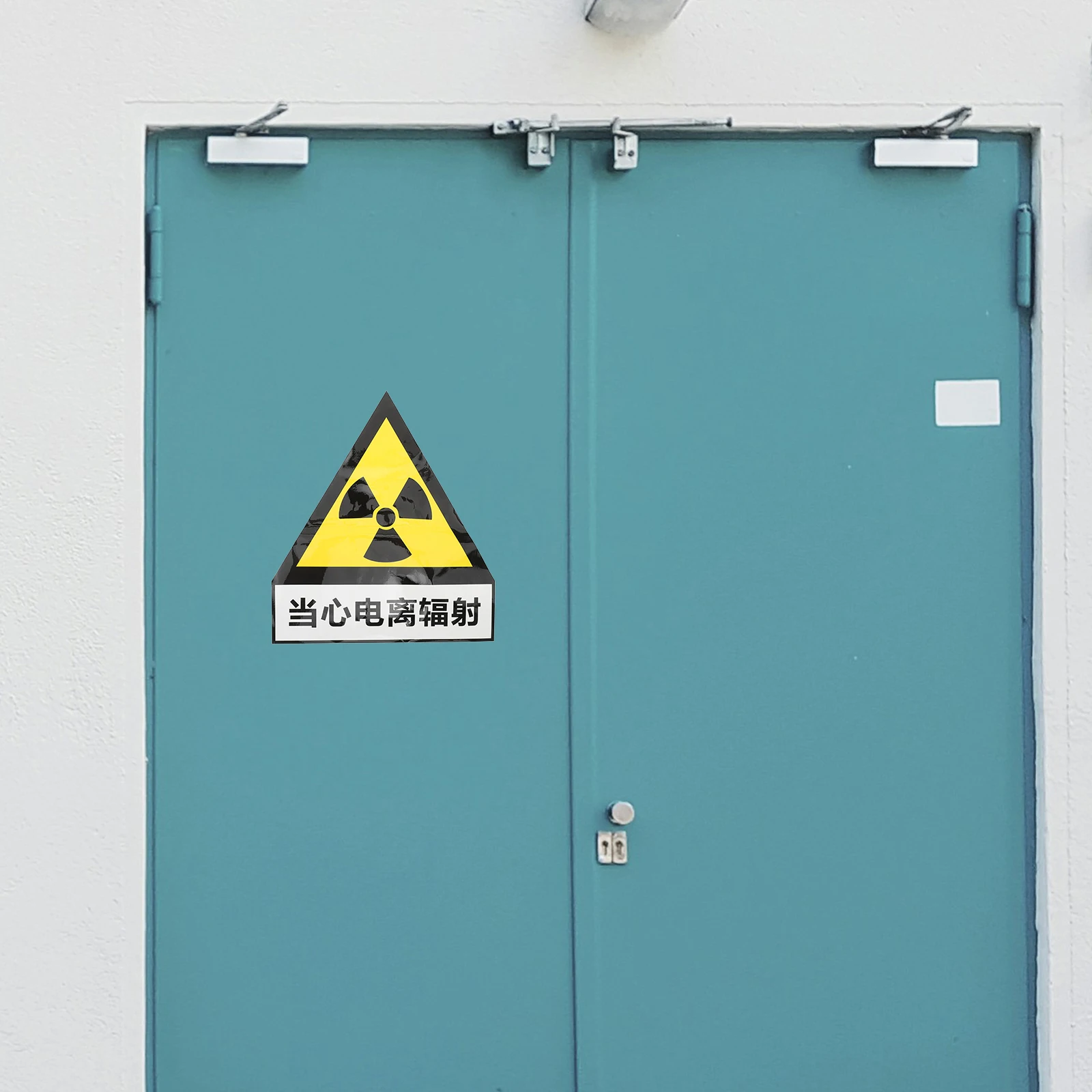 

Radiation Warning Stickers Safety Operation Warnings Danger Sign Caution Decal Material Easy Application Practical