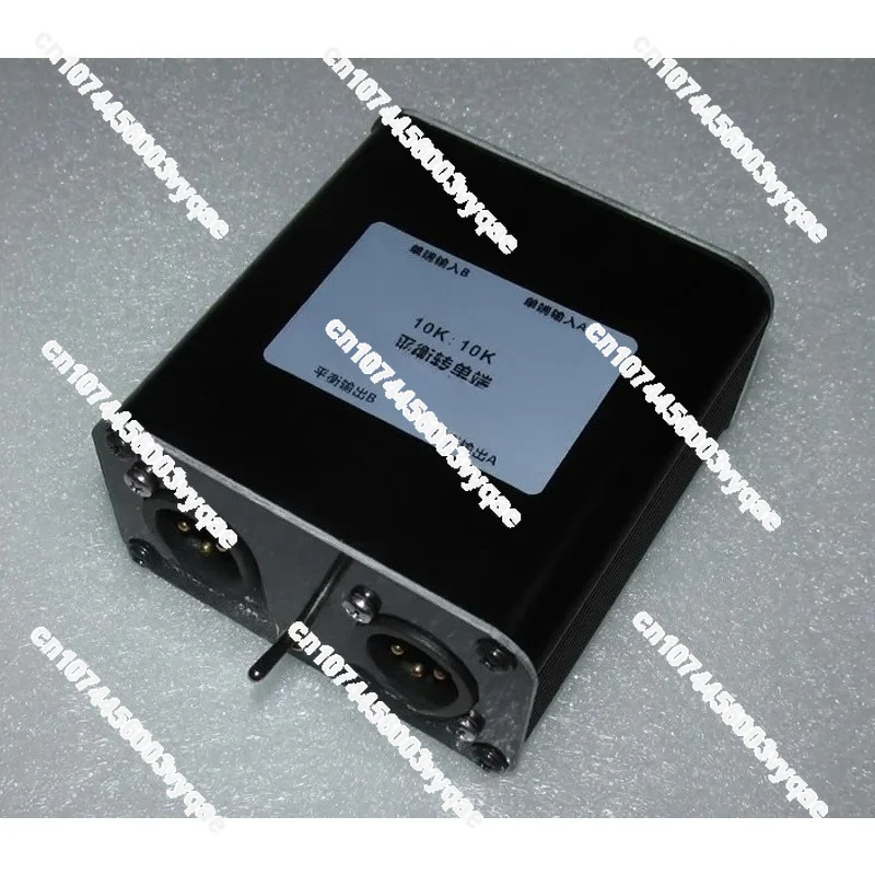 FOR JT-11P-1HPC 10K: 10K re-engraved transformer, balanced to single-ended / single-ended to flat transmission