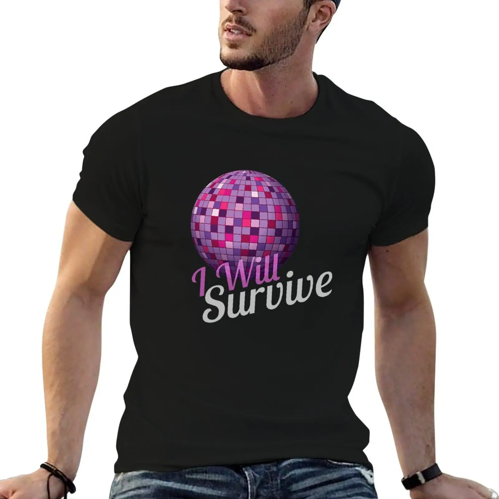 

LyricLyfe PREMIUM I WILL SURVIVE T-Shirt t shirts for man graphic vintage t shirt man designer T-Shirt