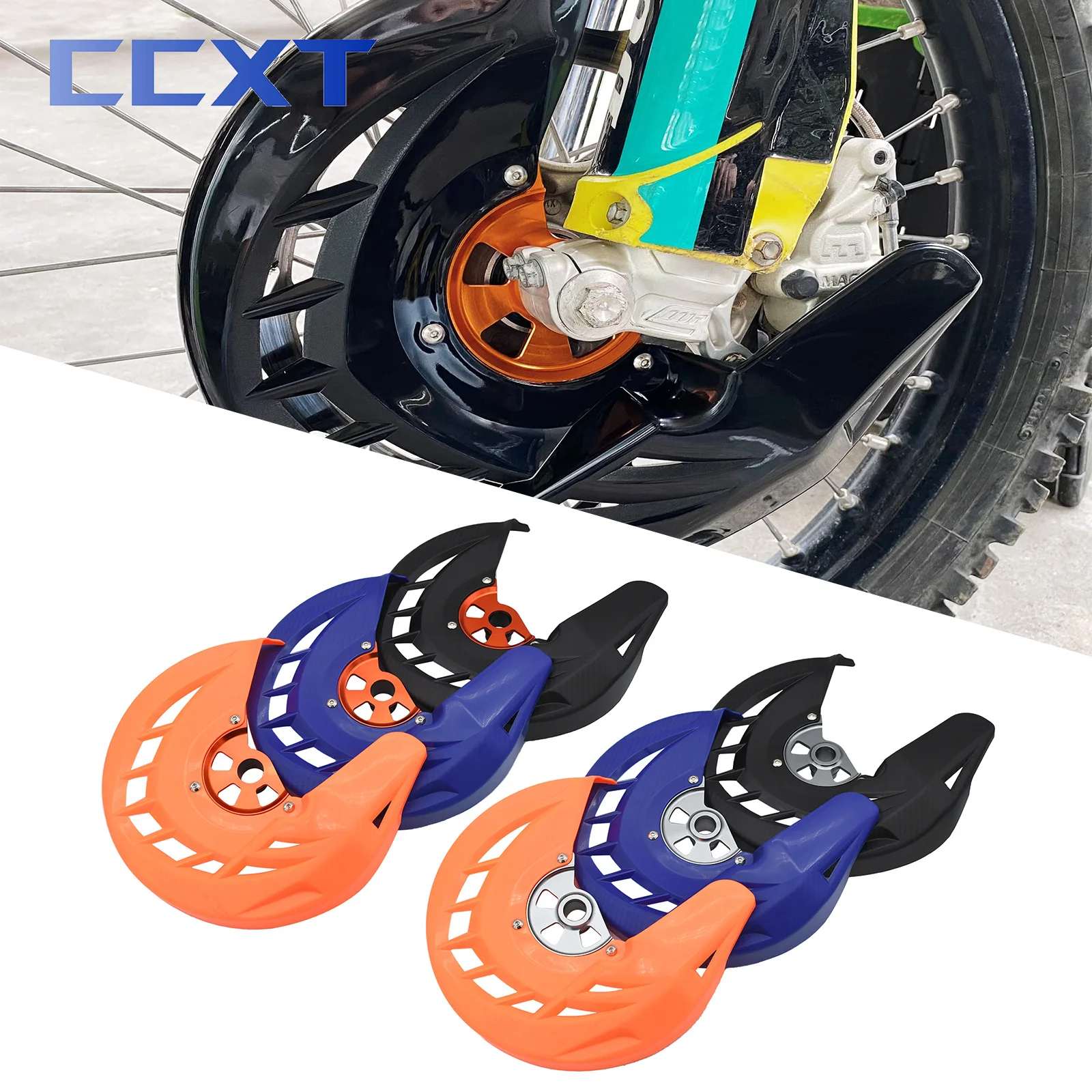 

Motocross Front Brake Disc Guard Protector For Husqvarna TC FC TX FX TE FE For KTM EXC EXCF XC XCF XCW SX SXF XCWF Six Days TPI