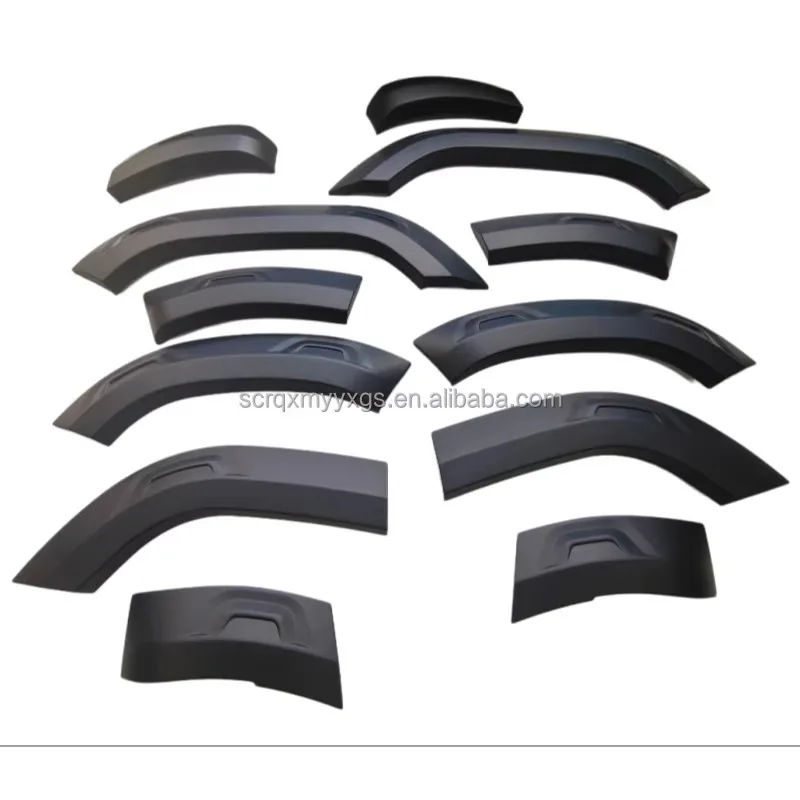 

High Quality ABS Material Black Widened Fender Wheel Eyebrow, Wheel Arch Kit for GWM Haval H9 Accessories