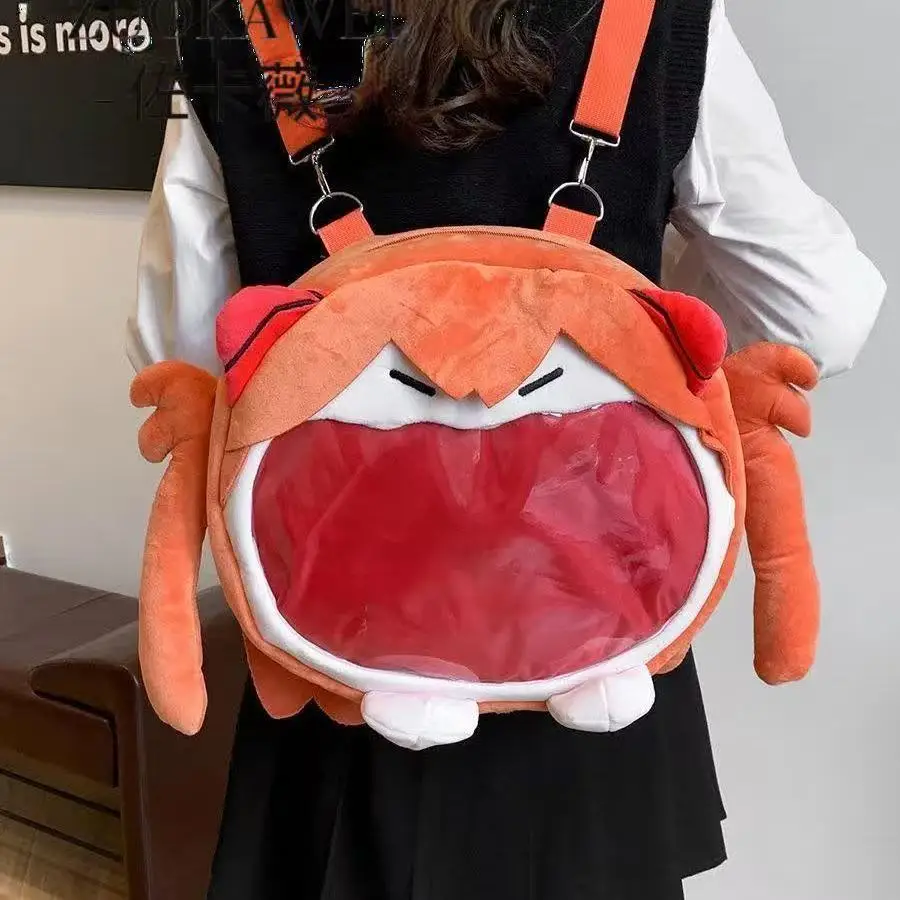 

NEON GENESIS EVANGELION Asuka Langley Soryu Backpack Large-capacity Travel Shopping Storage Bag Anime Festival Gifts Knapsack