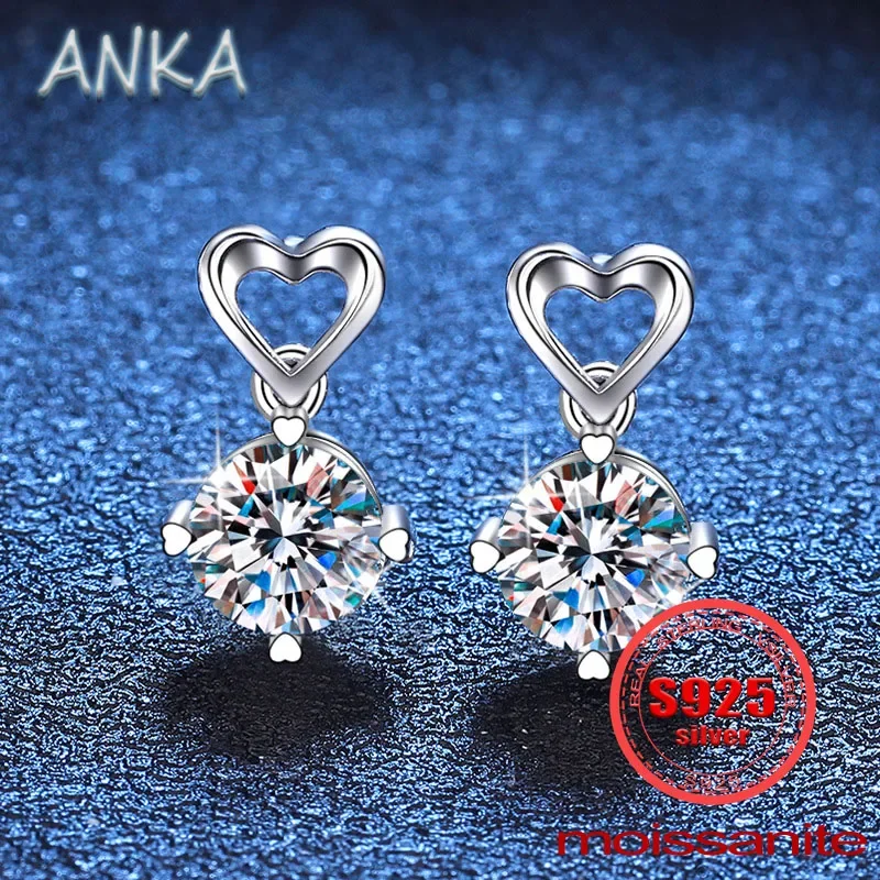 

Женские серьги-гвоздики из серебра 925 пробы, 1 карат