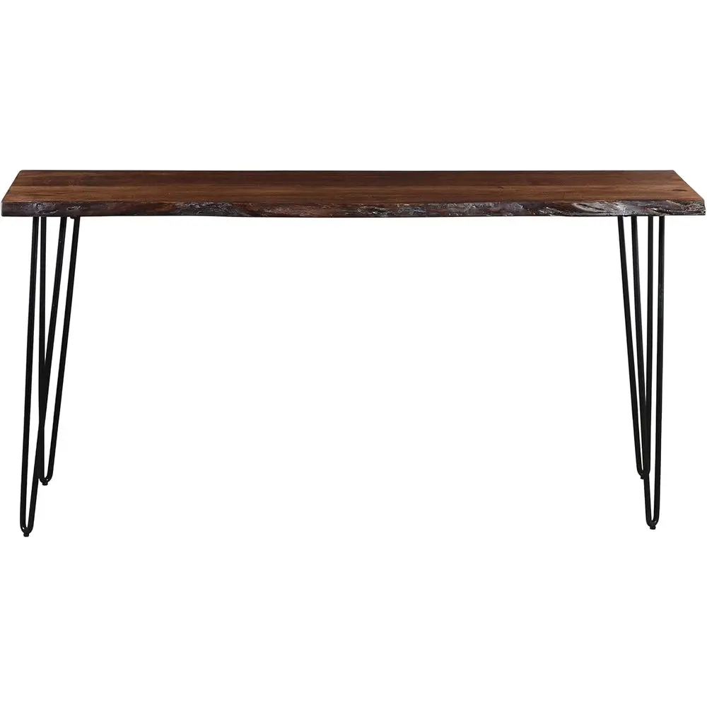 

72 Solid Wood Counter Height Dining Table - Nature's Edge, Chestnut Finish