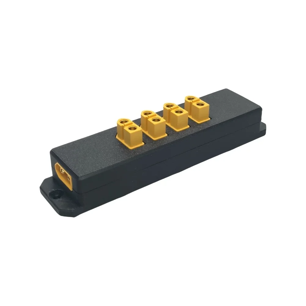 

for XT60 power supply module with two input and four output channels supporting up to 2000W power distribution board
