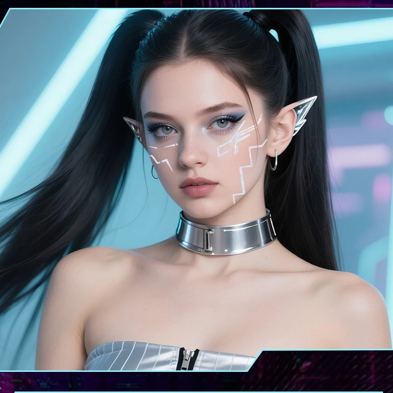KPop охотники на демонов лазерные временные татуировки наклейки косплей реквизит лицо татуировка наклейка водостойкие украшения для Хэллоуина подарки