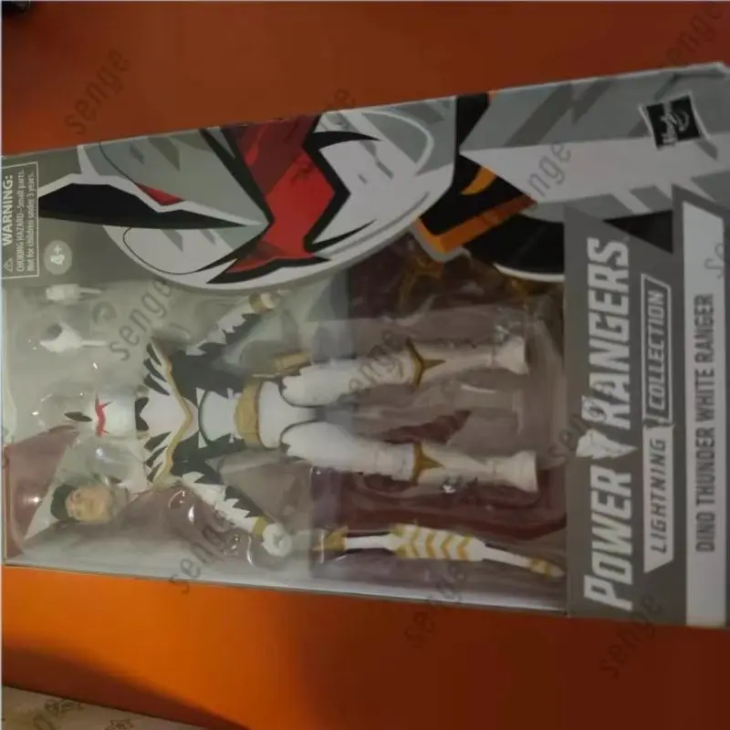 

[Genuine in stock] Hasbro Power Rangers Lightning Collection Power Rangers White Warrior 1/12 New Action Figure Collection Gift