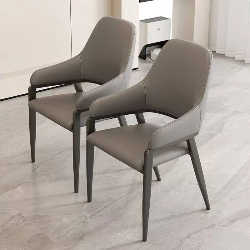 

Set Of 2 Elegant Modern Dining Chairs Space Saving Ergonomic Design Room Chairs Silla Plegable Portátil Dining Room Furniture
